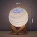Nordic Glass Planet Table Lamp