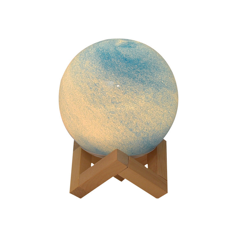 Nordic Glass Planet Table Lamp