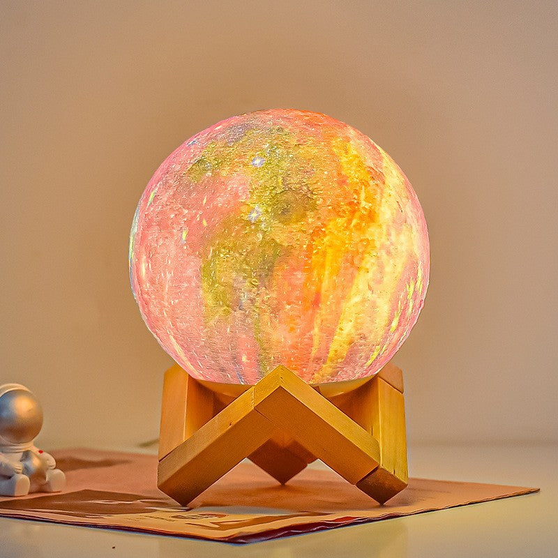 Nordic Glass Planet Table Lamp