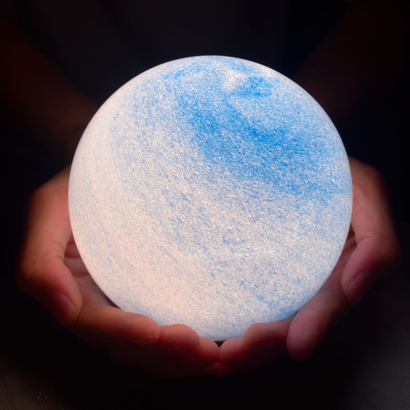 Nordic Glass Planet Table Lamp