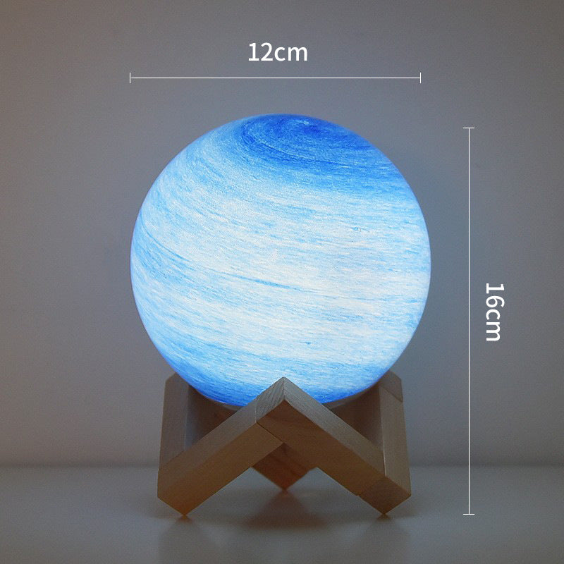 Nordic Glass Planet Table Lamp